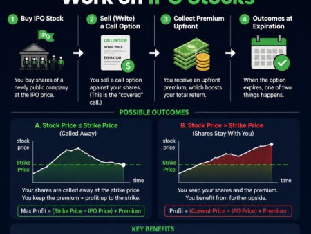 How Covered Calls Work on IPO Stocks (COIN, RIVN, SPCX)